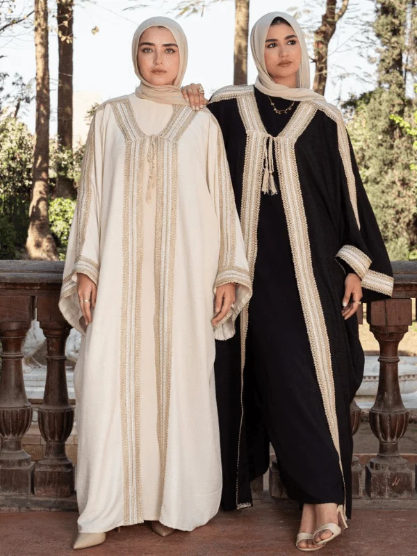 Miryam Elegant Cardigan - Moroccan Linen