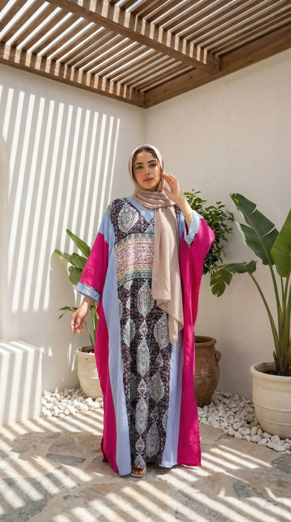 Modern Queen Linen Abaya - Image 7
