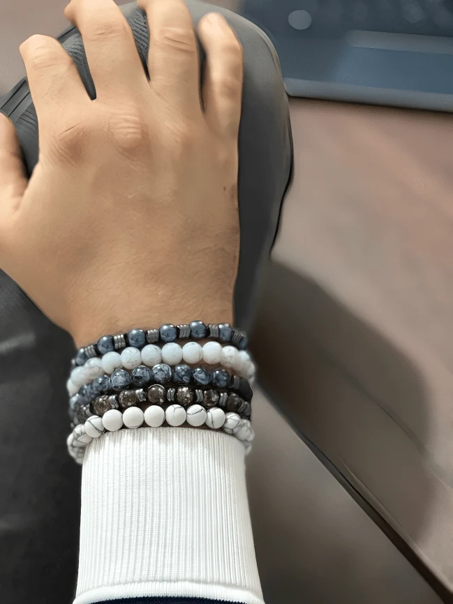 Mohamed Set - Agate Bracelets - Image 3