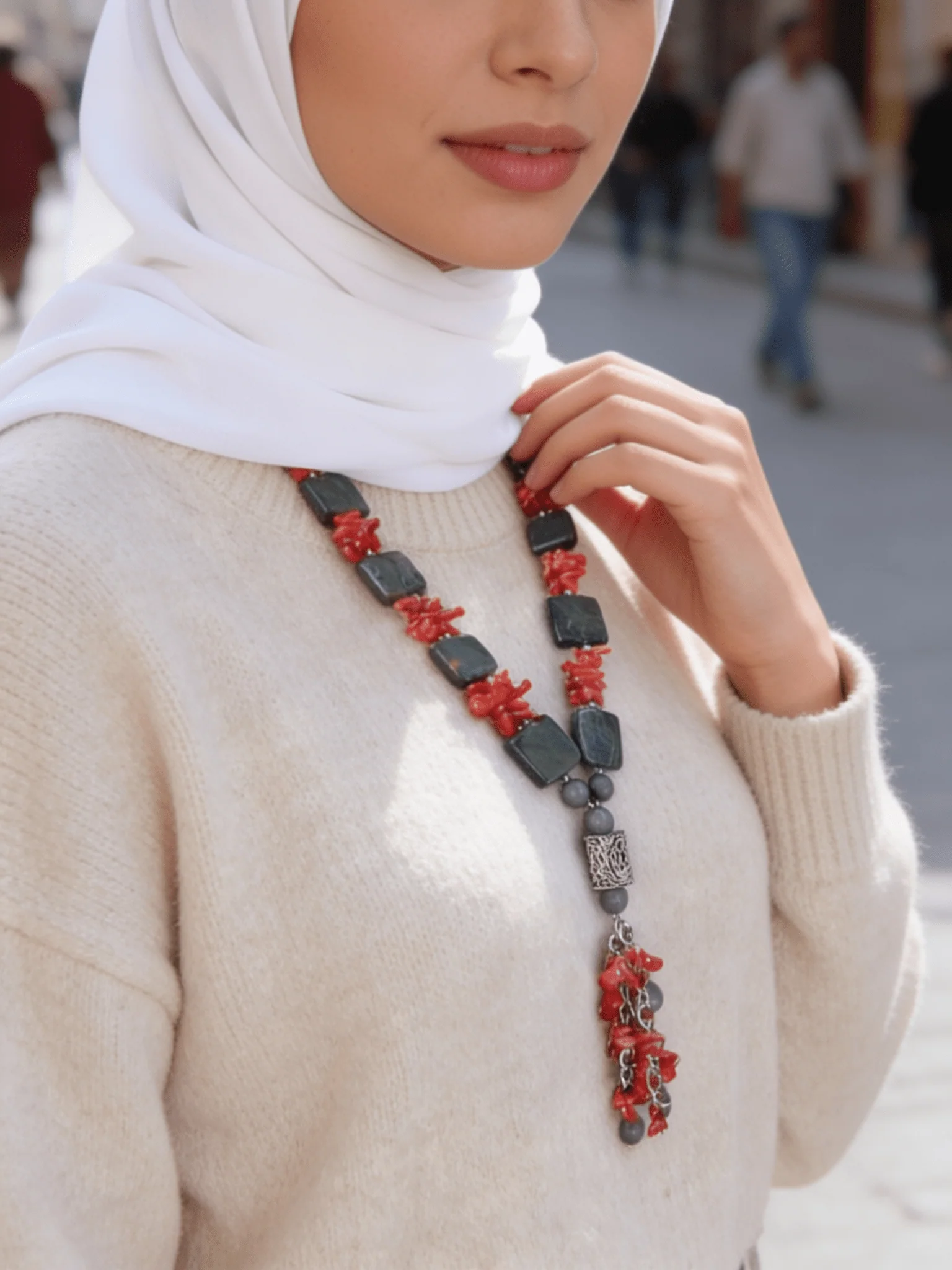 Morgan Necklace - Broken Shells - Image 2