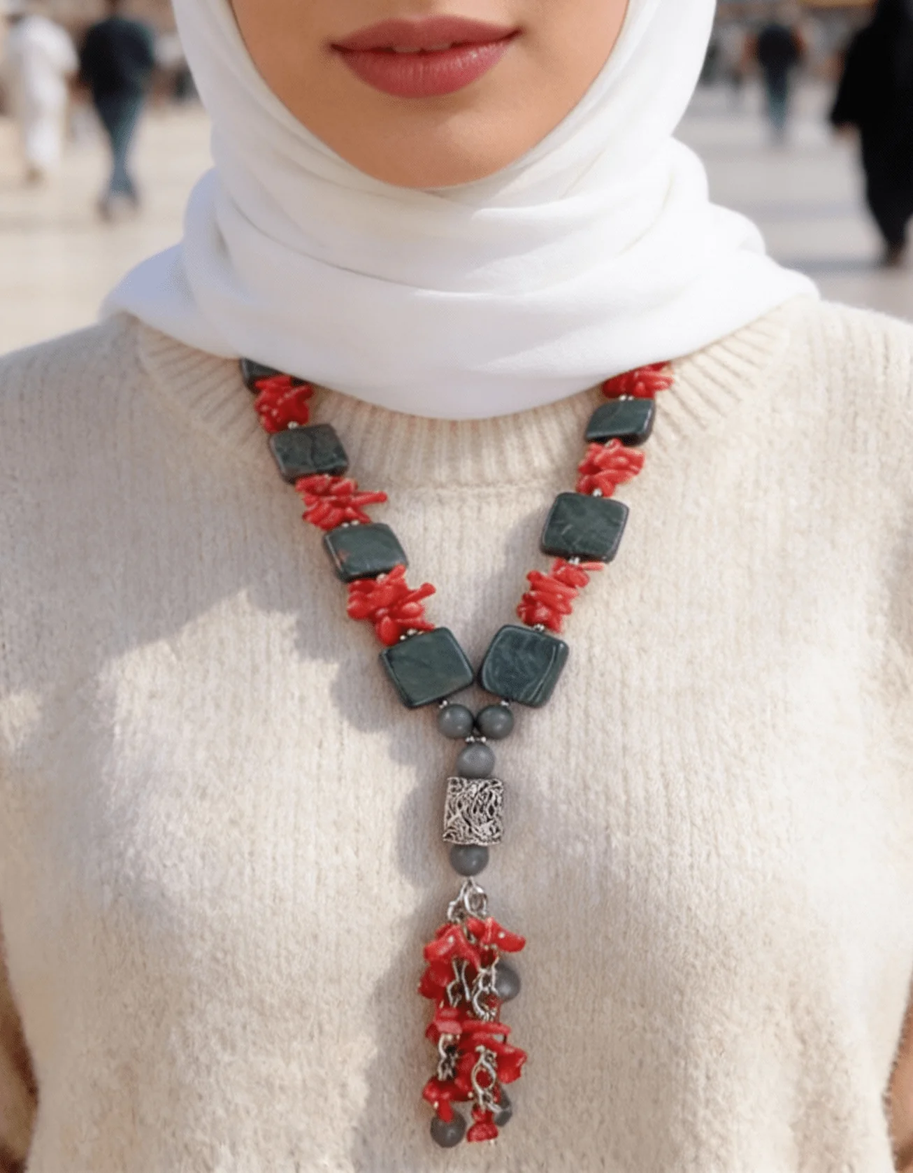 Morgan Necklace - Broken Shells - Image 3