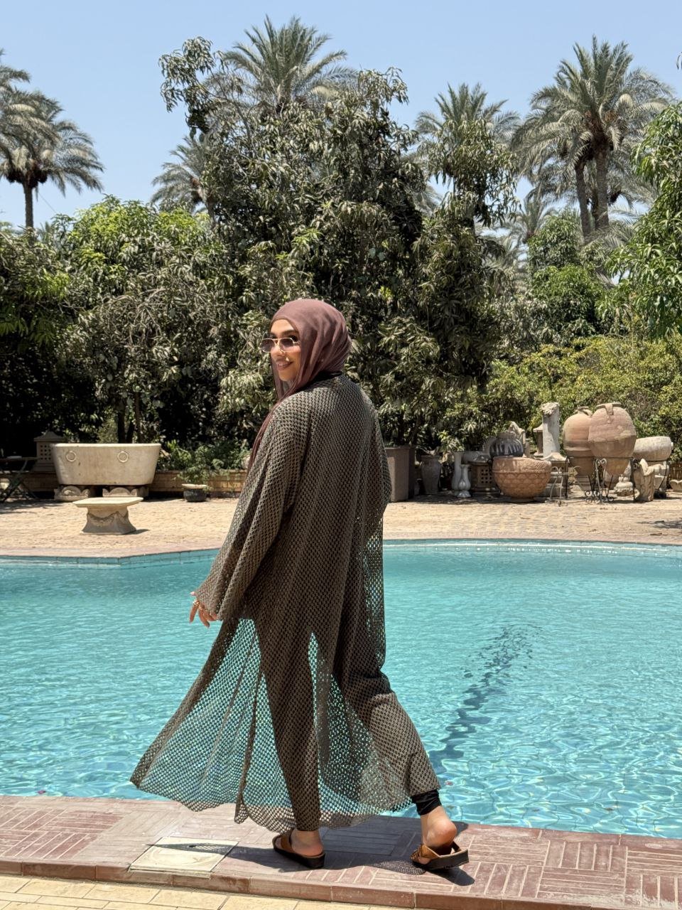 Nadeen Summer Kimono - Crochet - Image 2