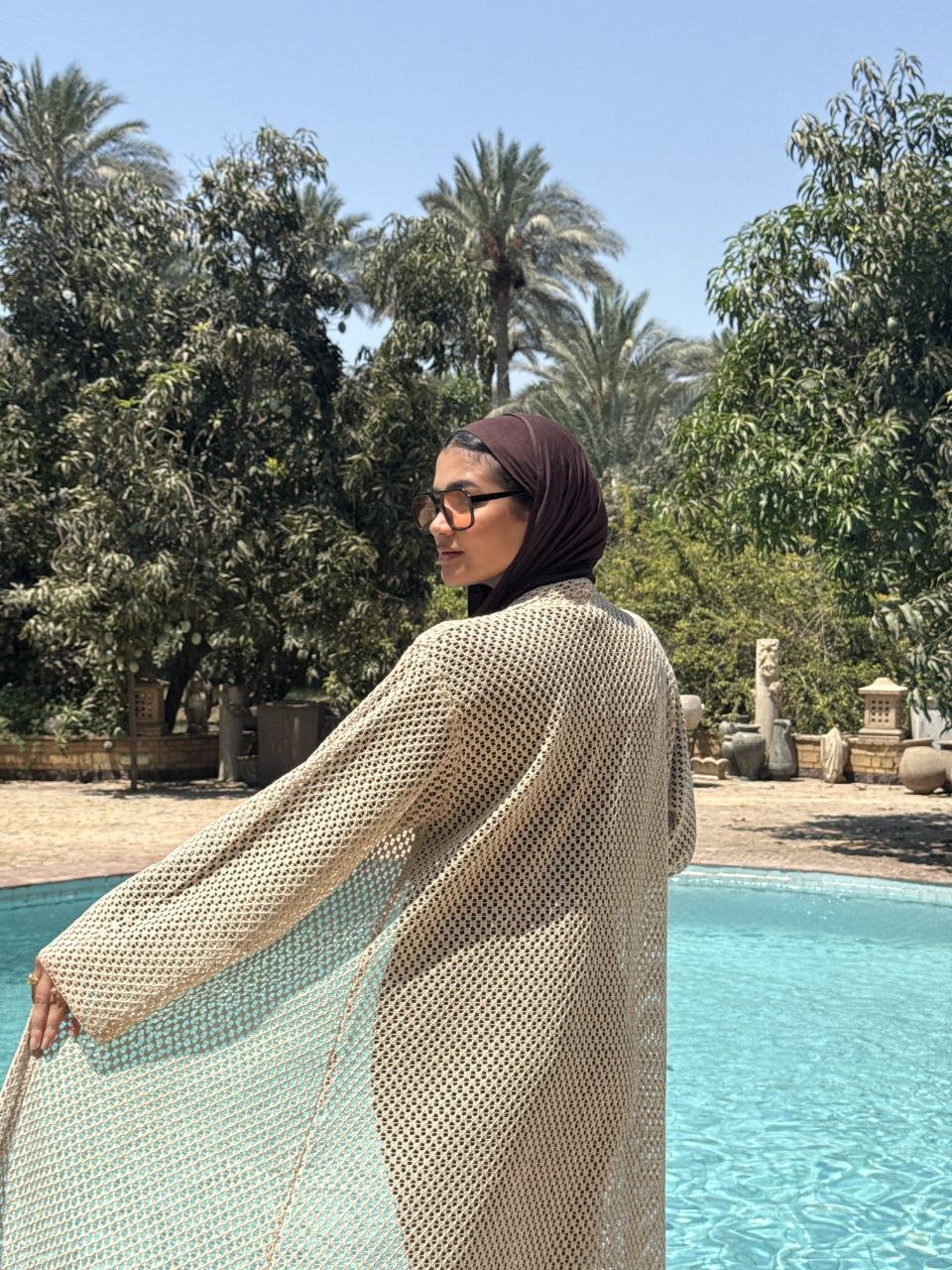 Nadeen Summer Kimono - Crochet - Image 4