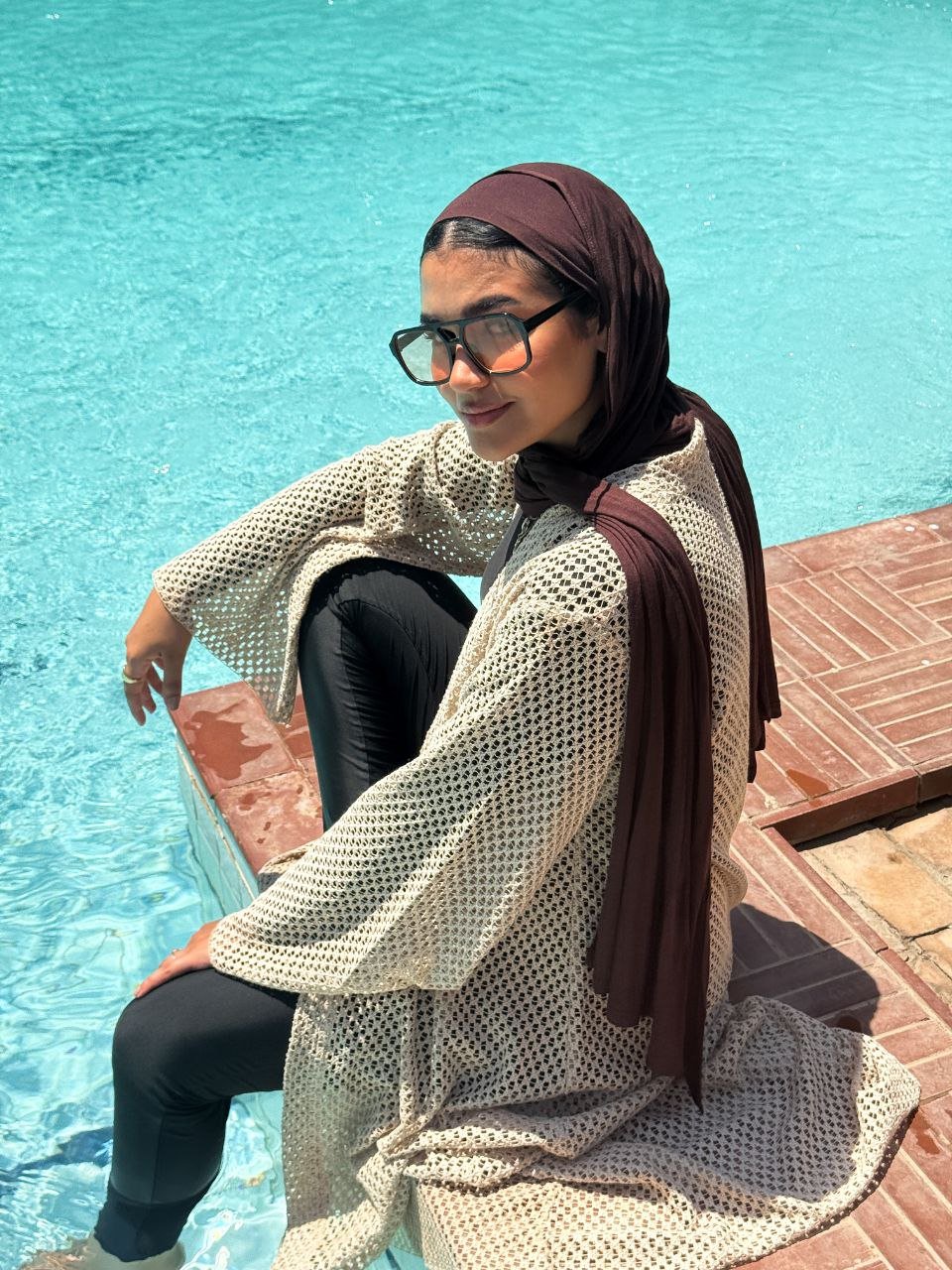 Nadeen Summer Kimono - Crochet - Image 5
