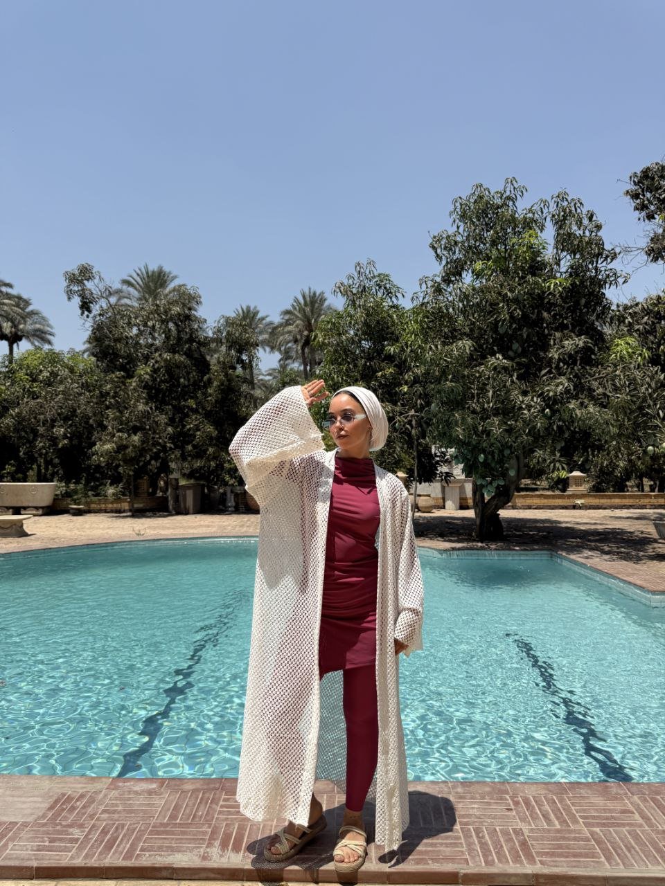 Nadeen Summer Kimono - Crochet - Image 9