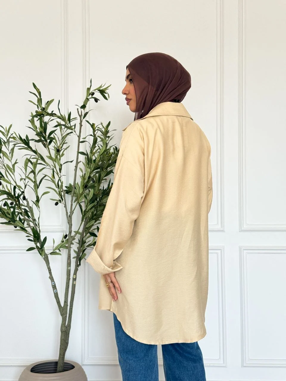Nadeen Turkish Shirt - Linen - Image 13
