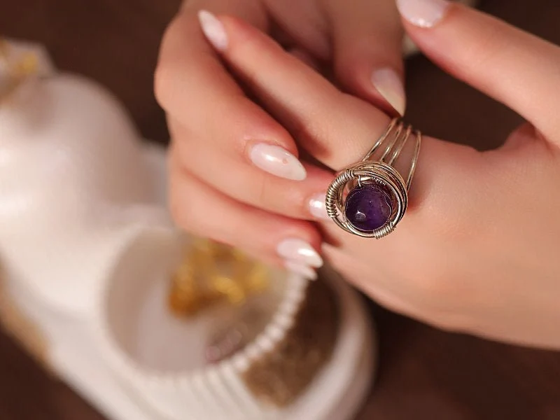 Nevin Ring - Silver Plated - Image 2