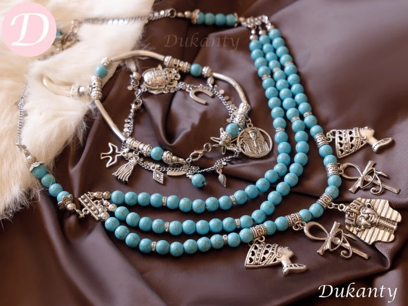 Nitocris set - Turquoise - Image 2