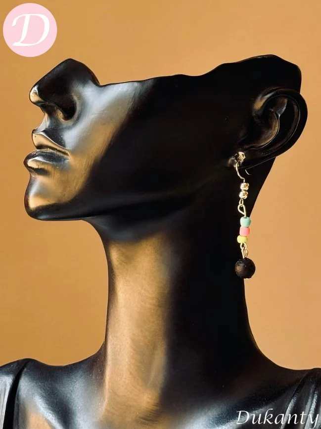 Noha Earring - Metal - Image 2