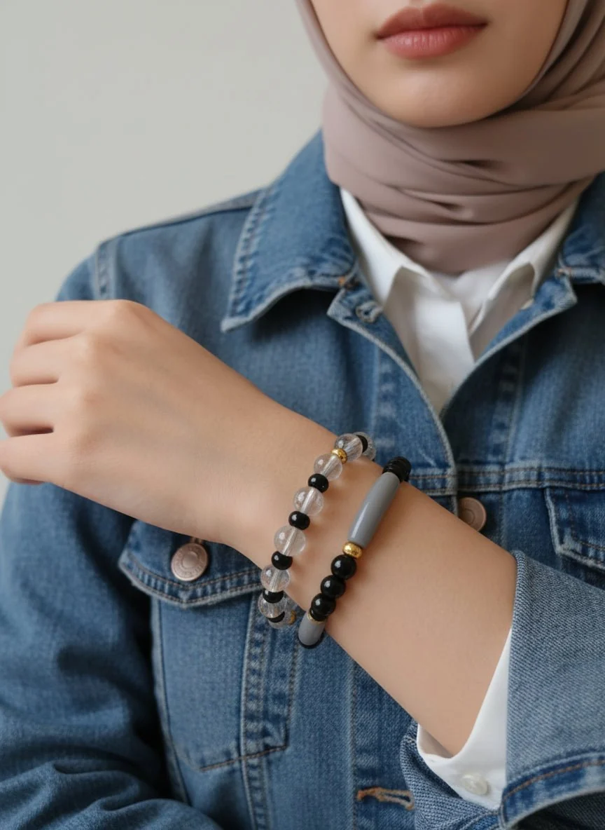 Noir Luxe Bracelets - Image 2