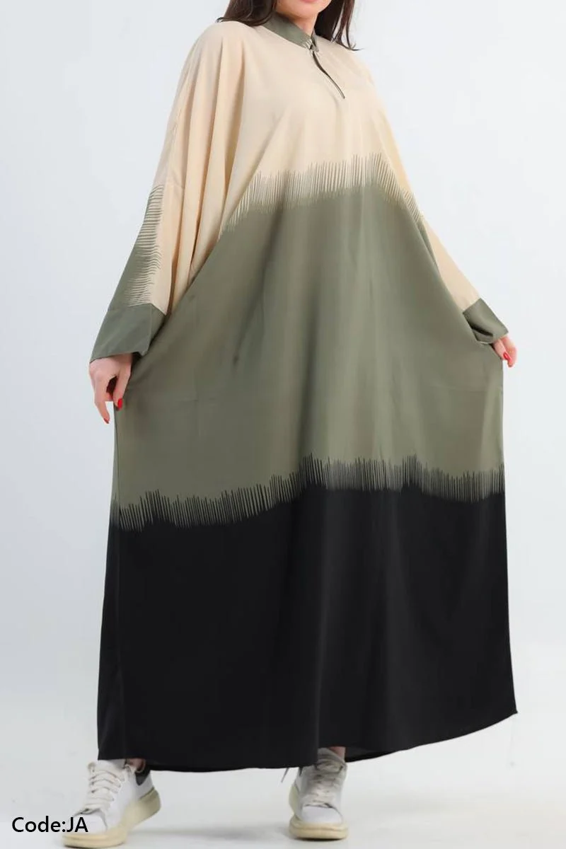 Nosin Abaya - Crepe - Image 3