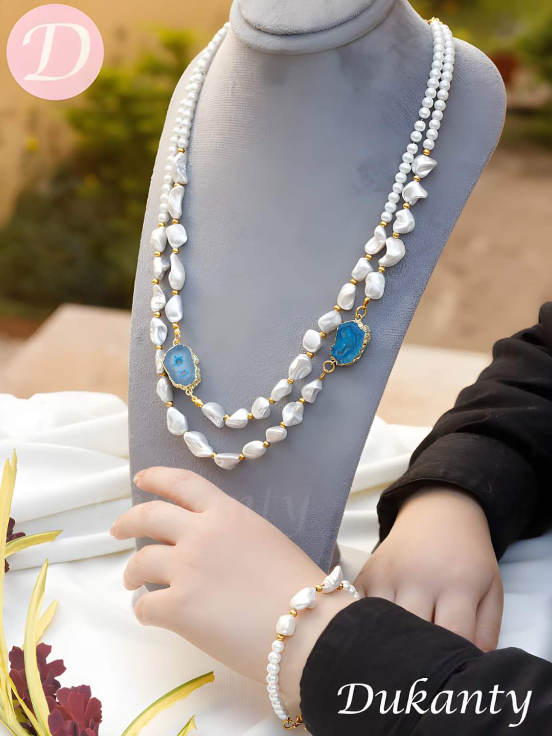 Siren Delicate Set - Natural Pearl - Image 2