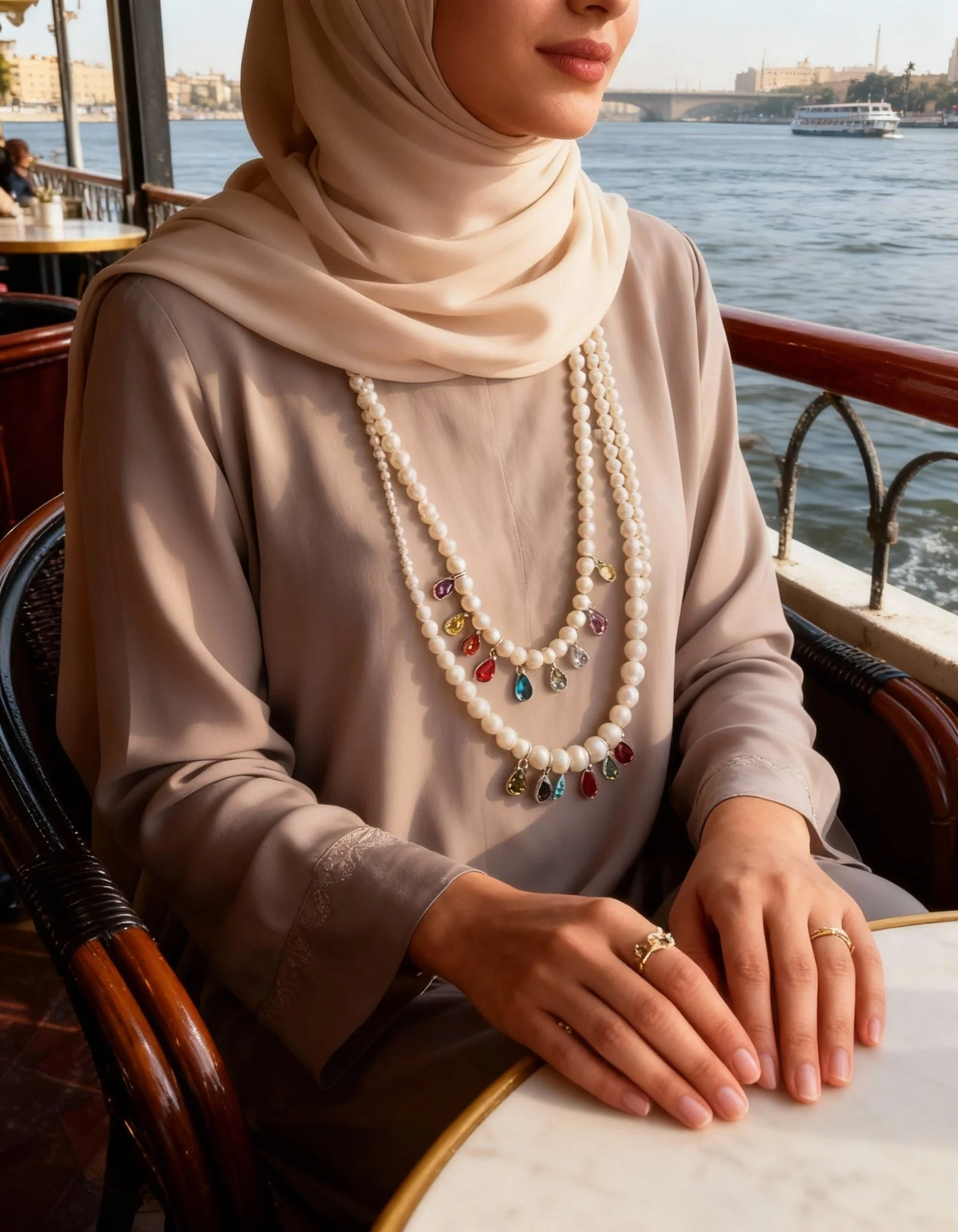 Pear Colored Necklace - Image 2