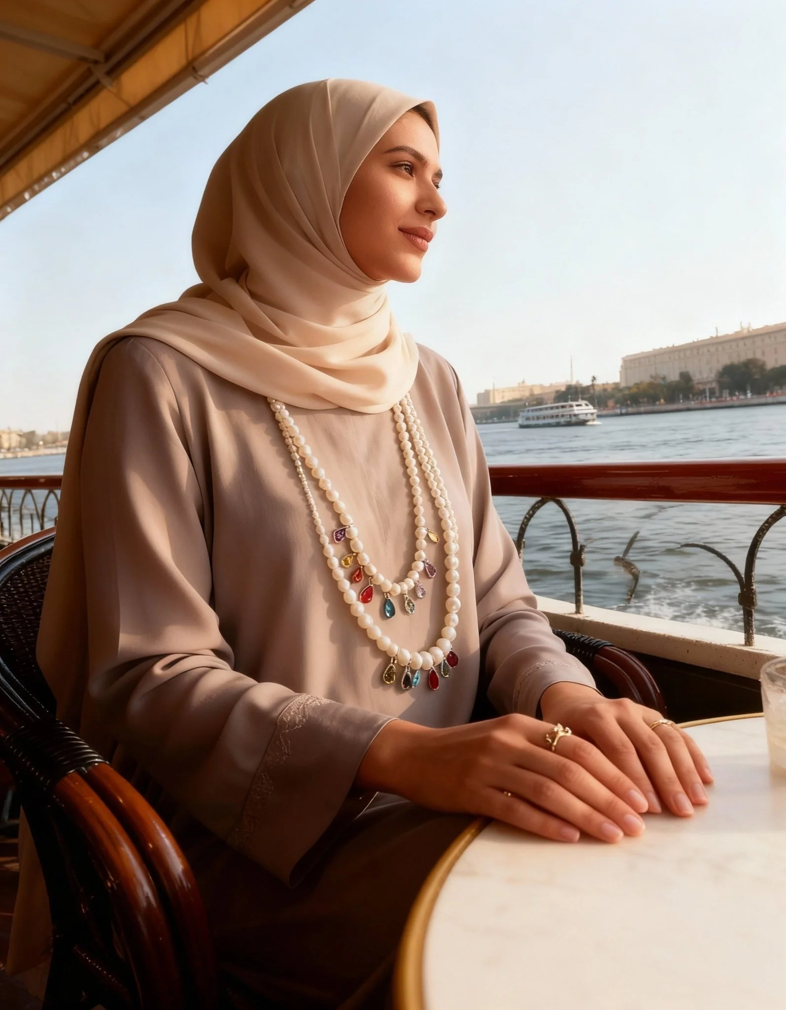 Pear Colored Necklace - Image 3