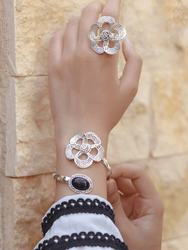 Petal Set - Silver Plated - Image 3