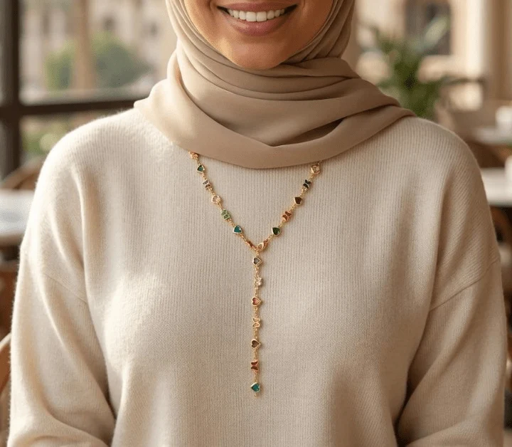 Pinar Necklace - Stainless Steel