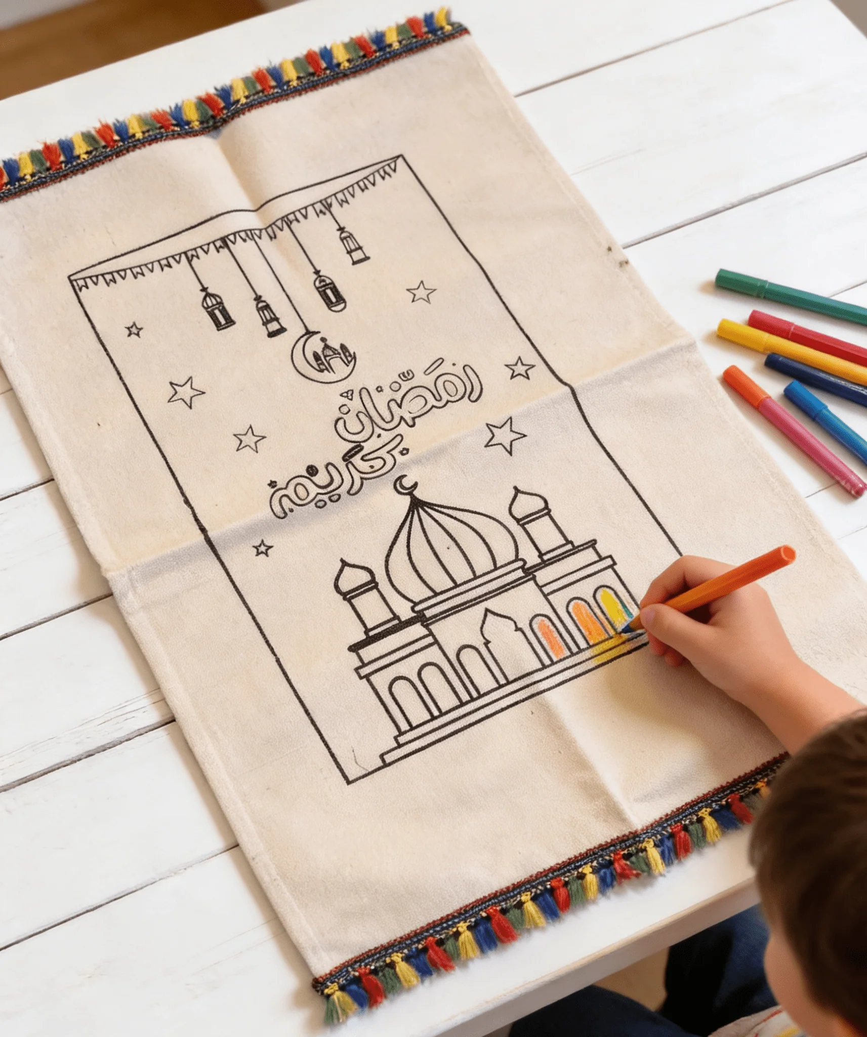 Coloring Prayer Mat for Kids - Image 3