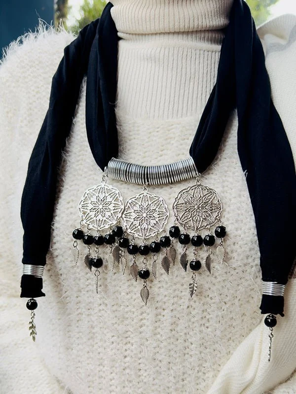 Rafa Necklace Scarf - Cotton - Image 2