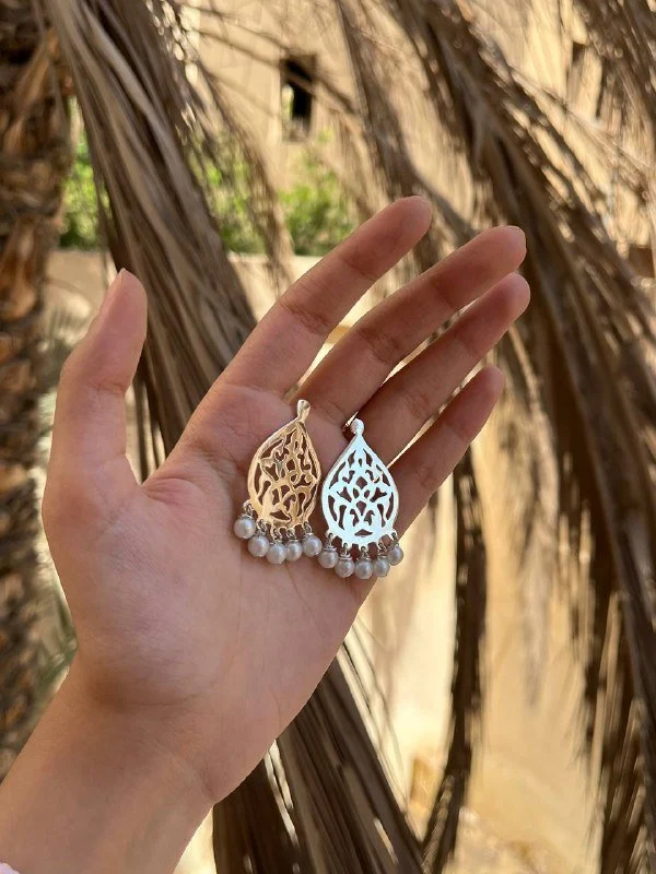 Rama Earings - Silver Plated