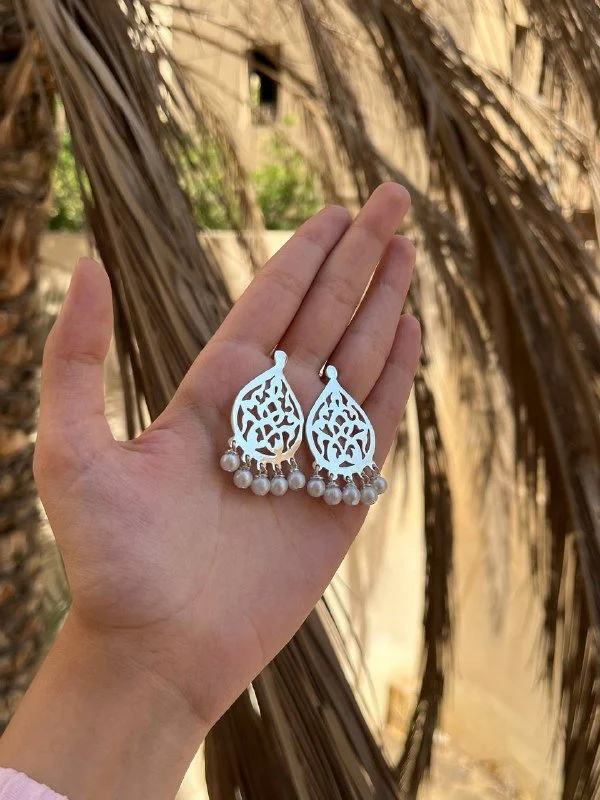 Rama Earings - Silver Plated - Image 2