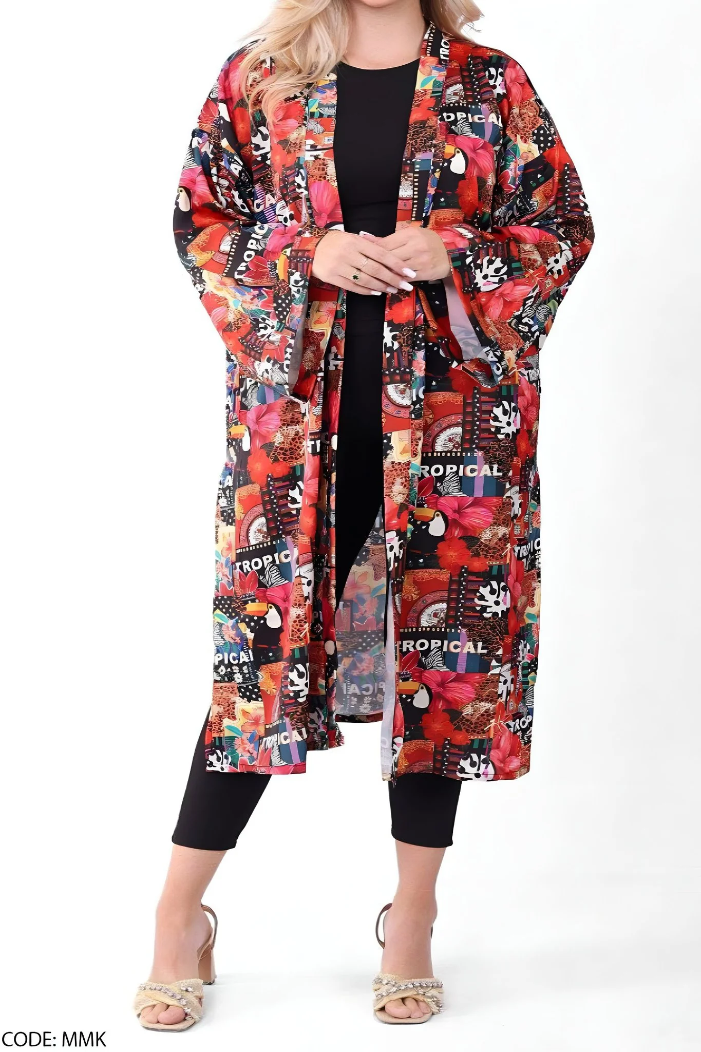 Rana Kimono - Satin - Image 2