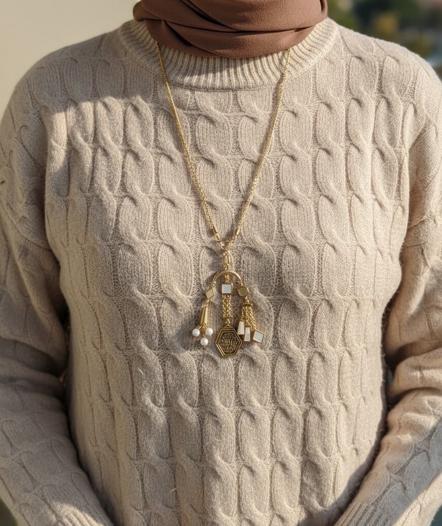 Rana Arabic Necklace - Image 7