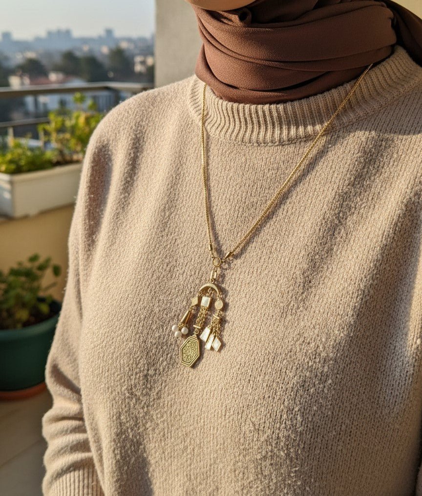 Rana Arabic Necklace - Image 8
