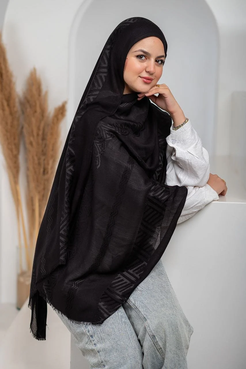 Raneen Scarf - linen Iranian - Image 11