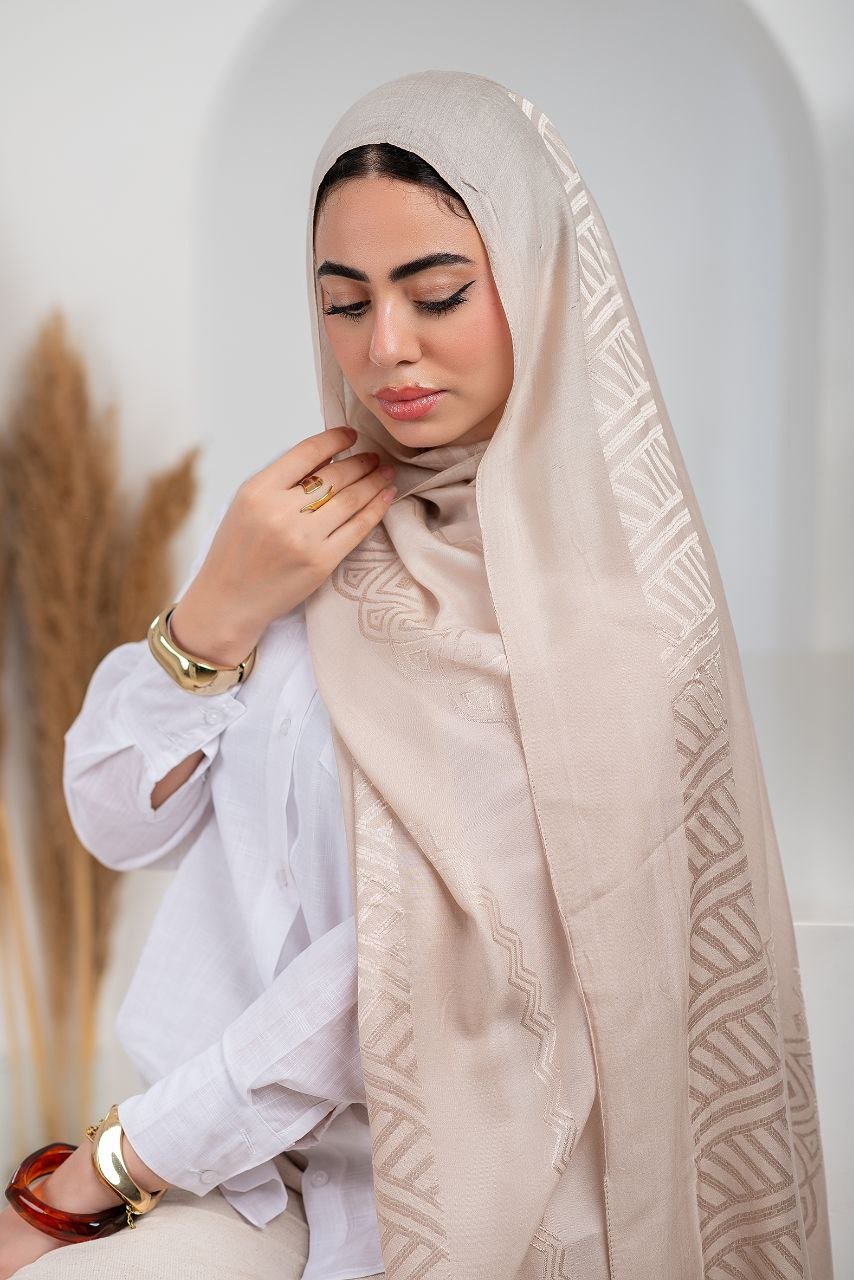 Raneen Scarf - linen Iranian - Image 14