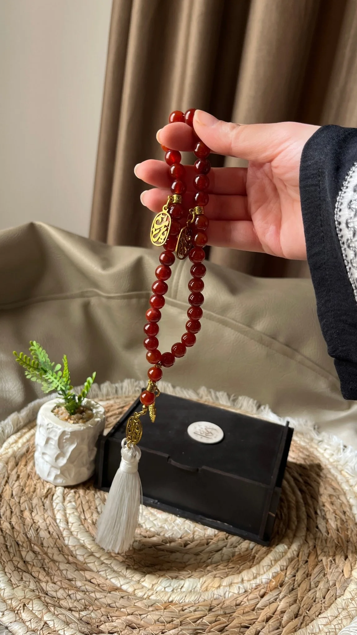 Rania Rosary - Alabaster Stones - Image 7