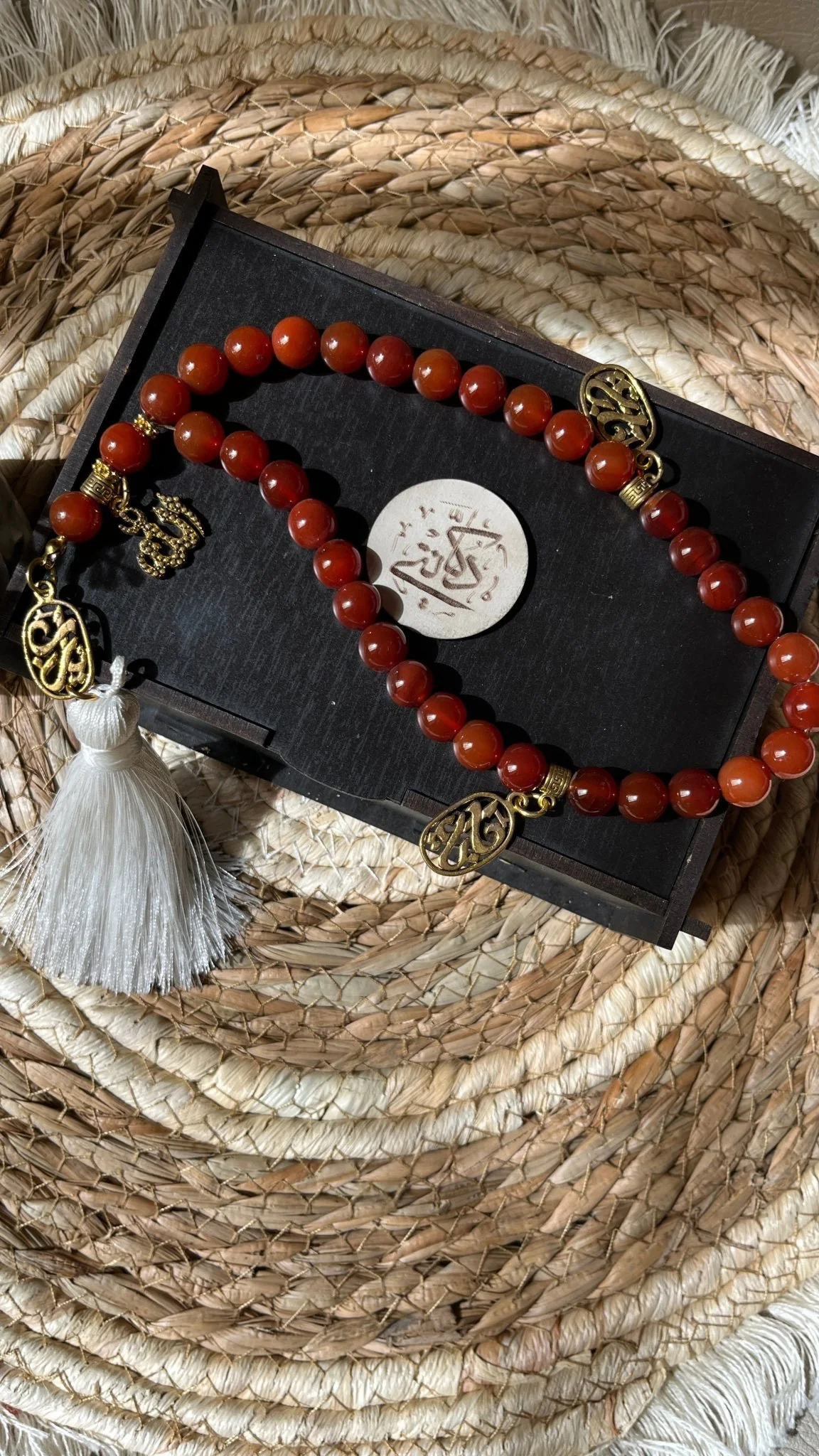 Rania Rosary - Alabaster Stones - Image 9