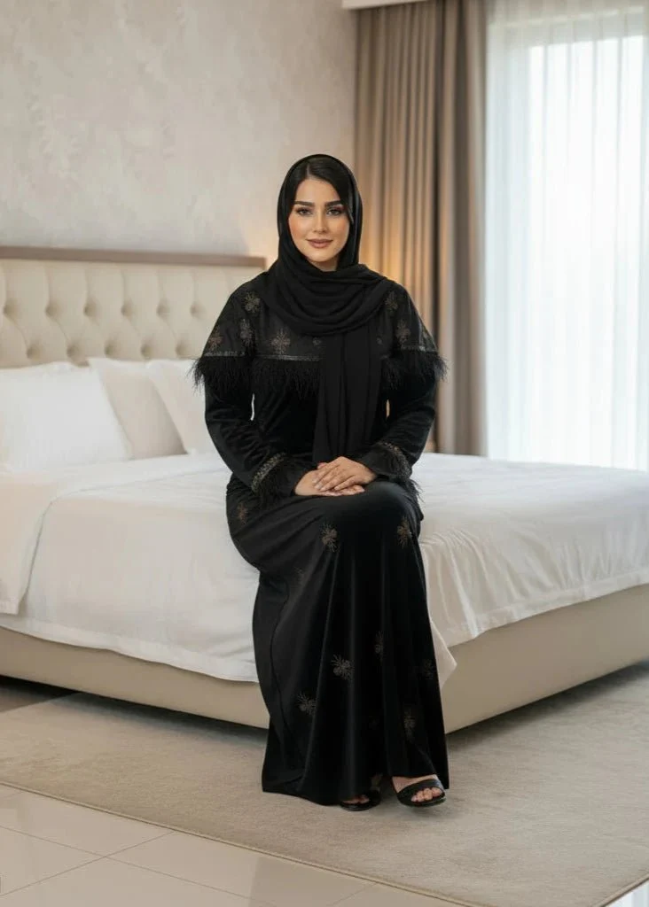 Rasha Abaya - Velvet - Image 6