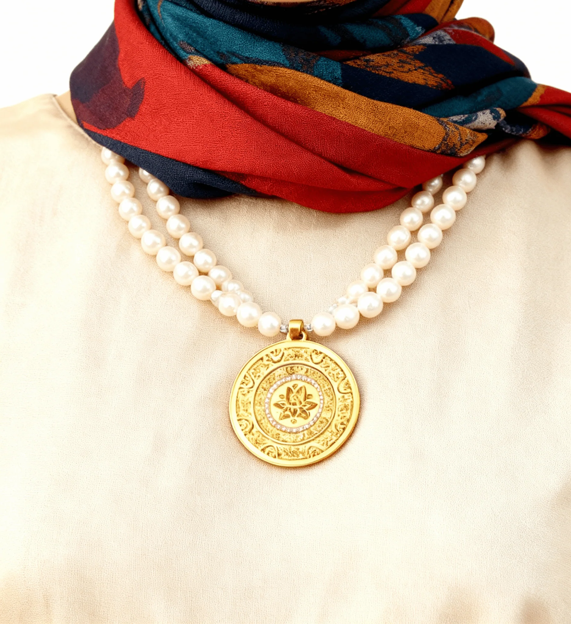 Raya Necklace - Gold Plated - Image 3