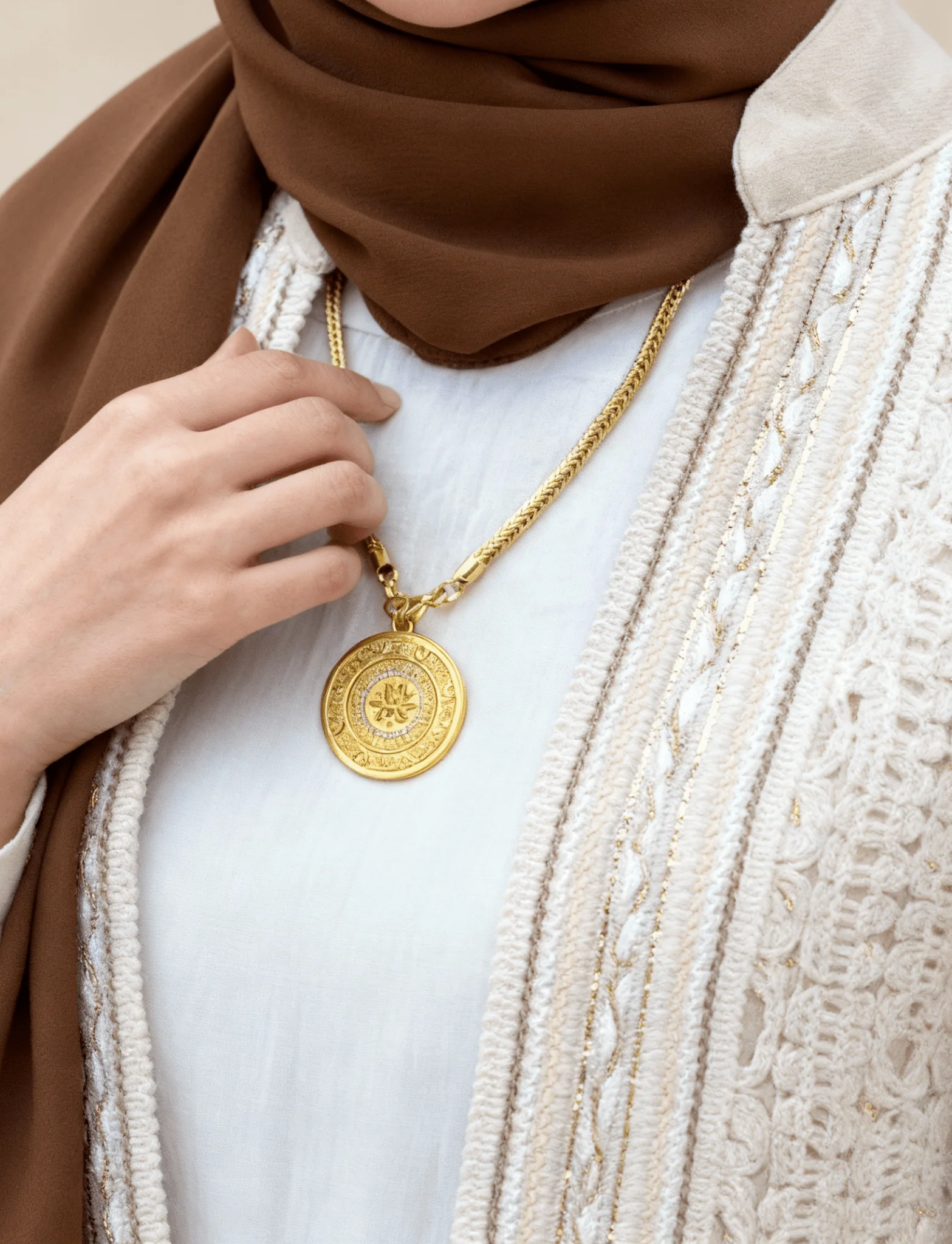 Raya Necklace - Gold Plated - Image 5