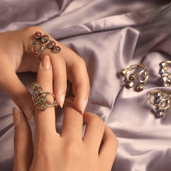 Razan Vintage Ring - Pure Copper - Image 3