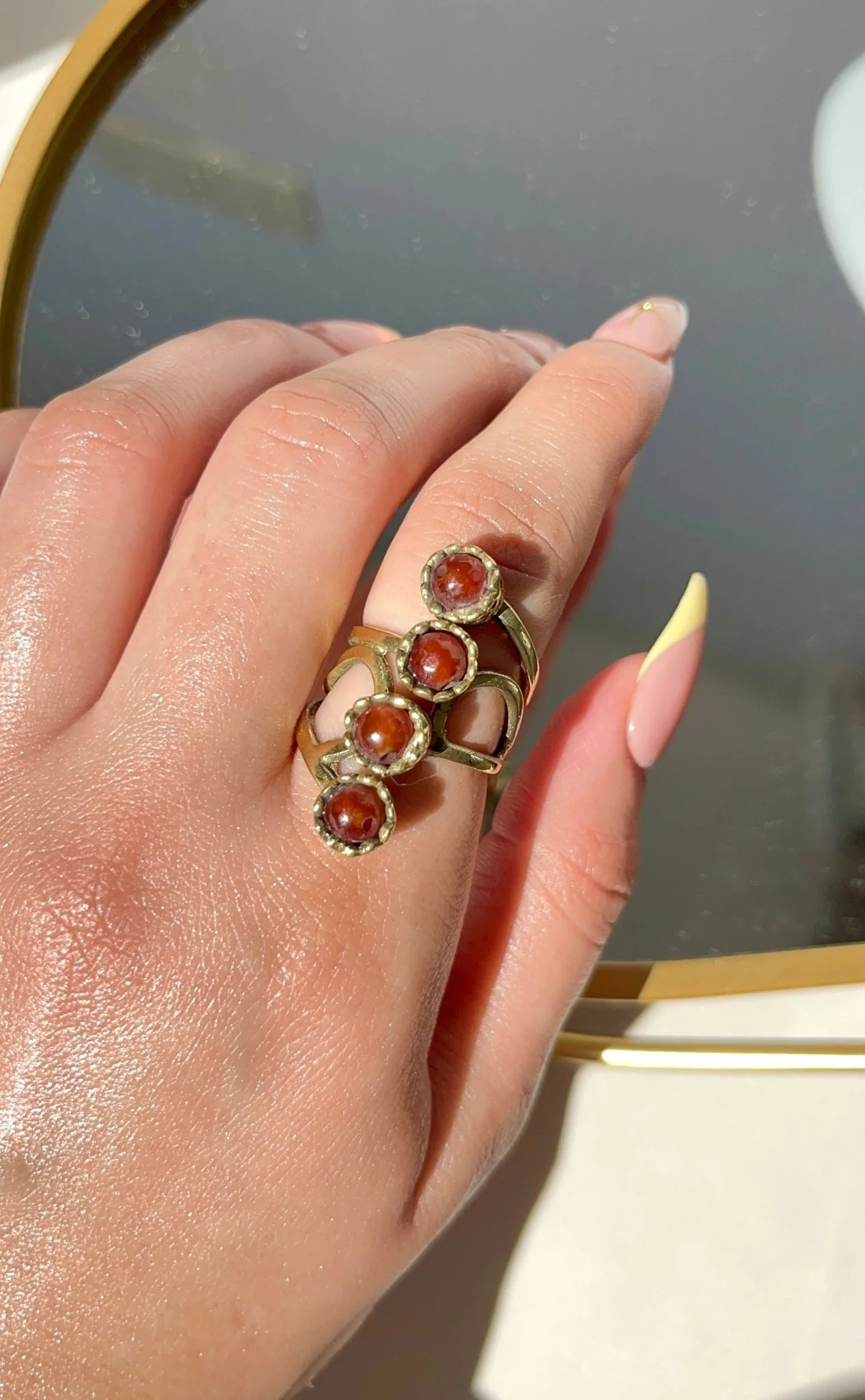 Razan Vintage Ring - Pure Copper - Image 8