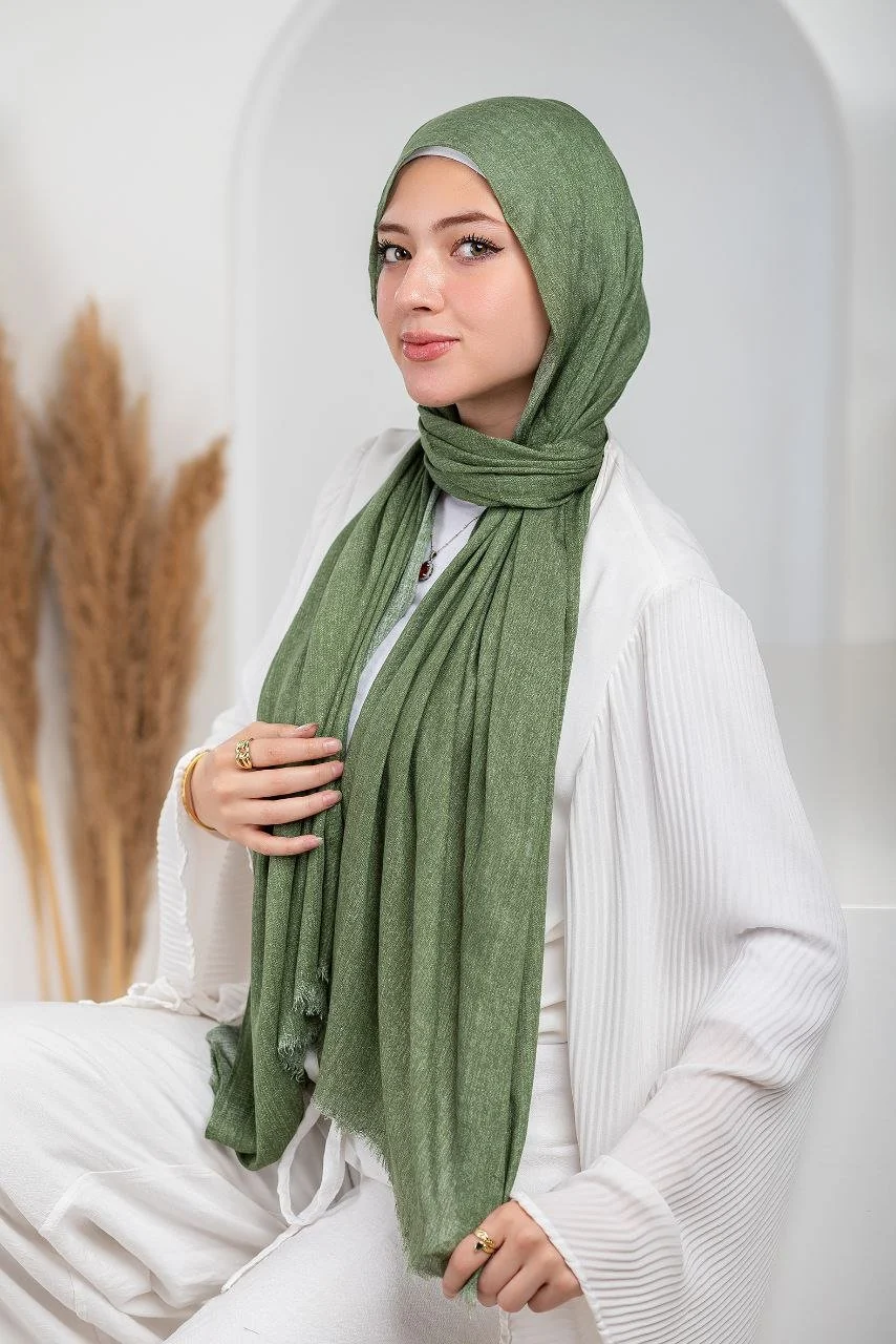 Reham Scarf - linen Thailand - Image 13