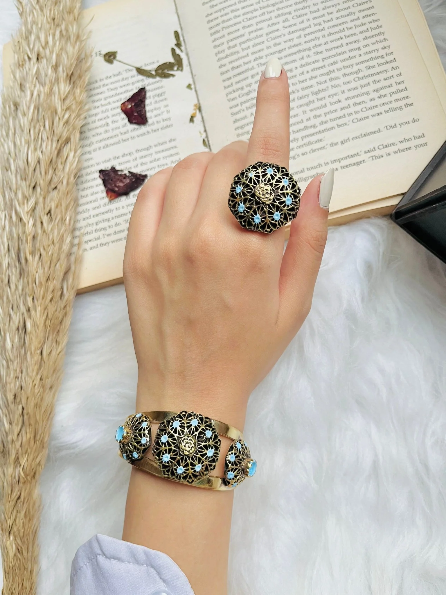 Renad Flower Set - Pure Copper - Image 2