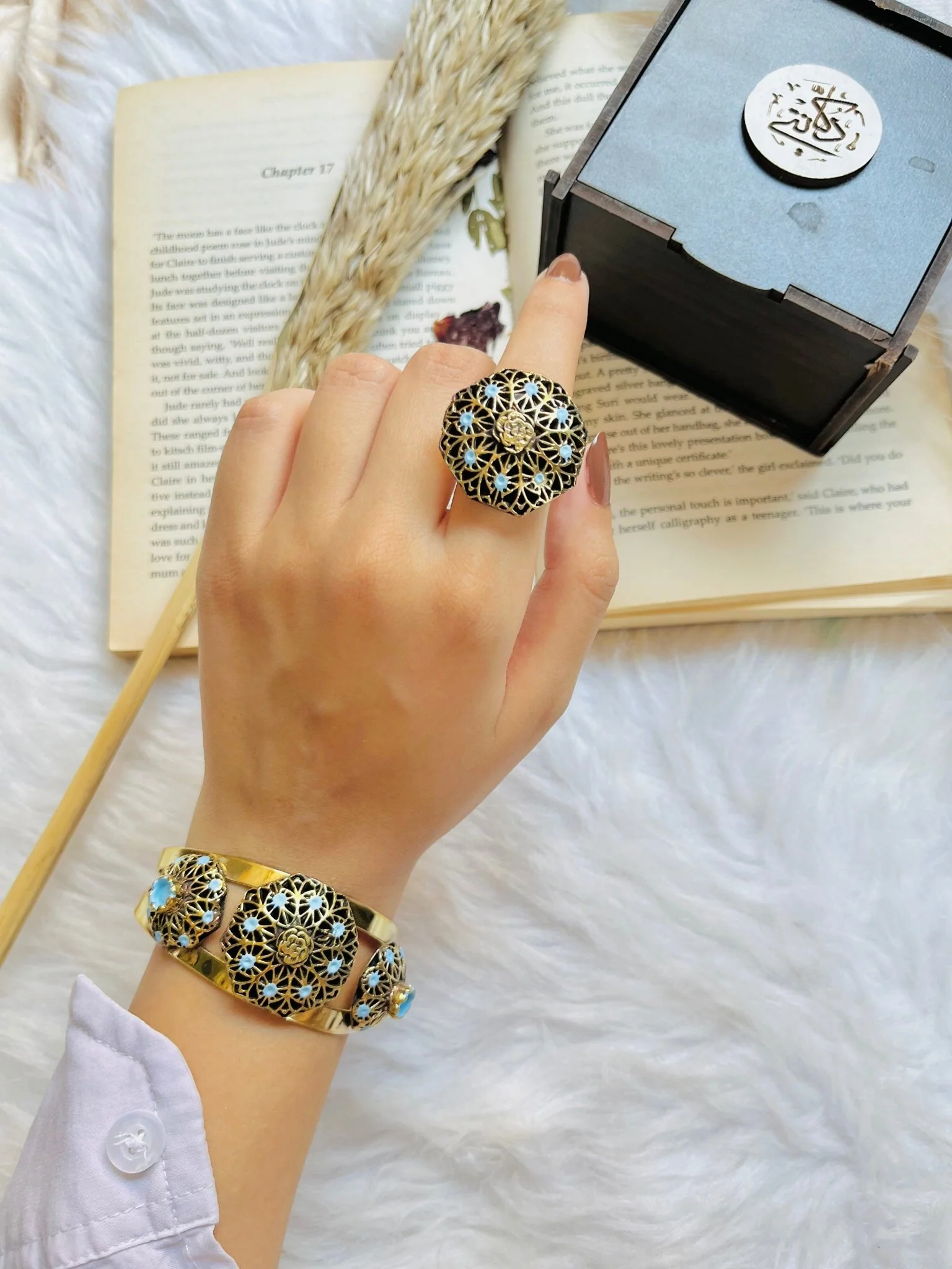 Renad Flower Set - Pure Copper - Image 4