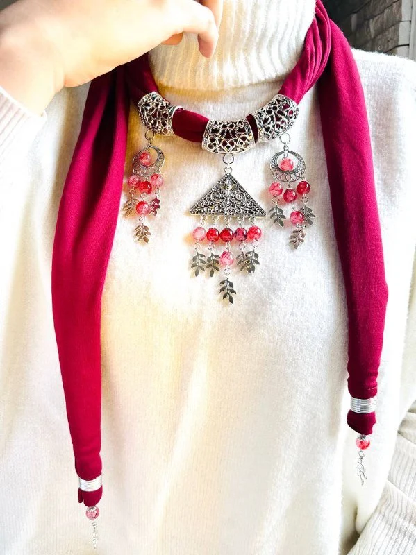 Reval Necklace Scarf - Cotton - Image 3