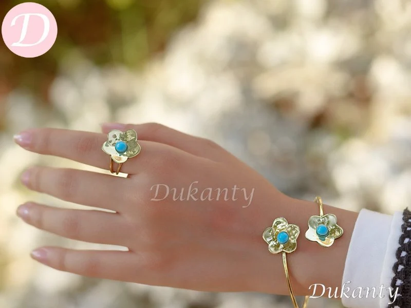 Rosa Set - Gold Plated - Image 4