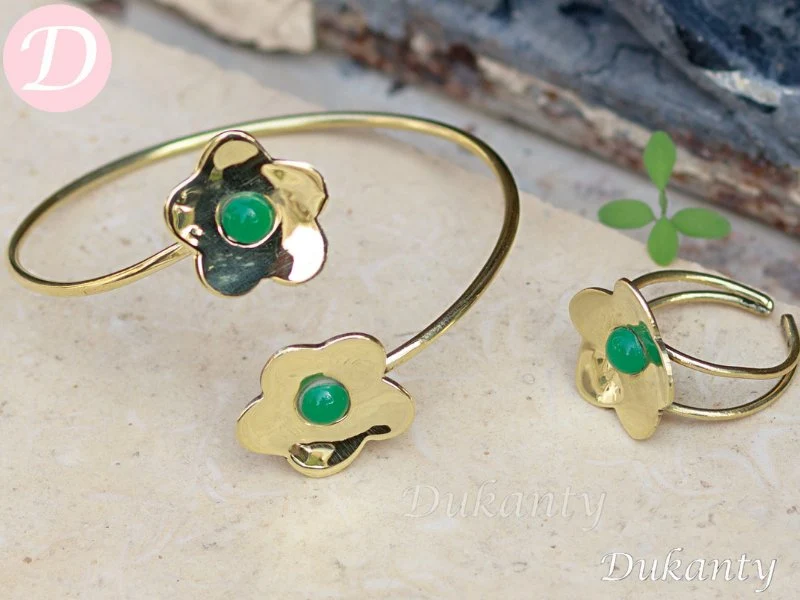 Rosa Set - Gold Plated - Image 5