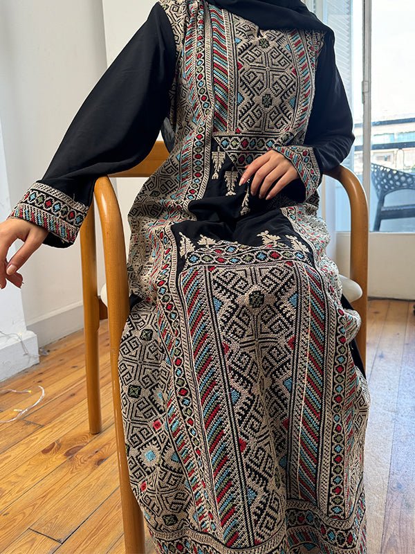 Roqaya Abaya - Crepe - Image 13