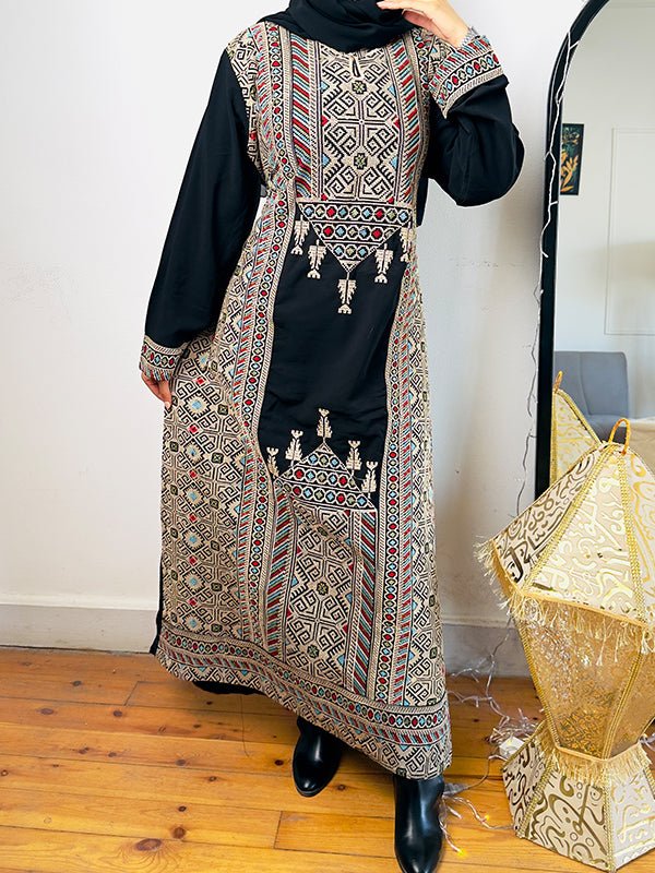 Roqaya Abaya - Crepe - Image 3