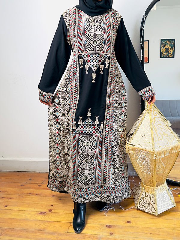 Roqaya Abaya - Crepe - Image 5