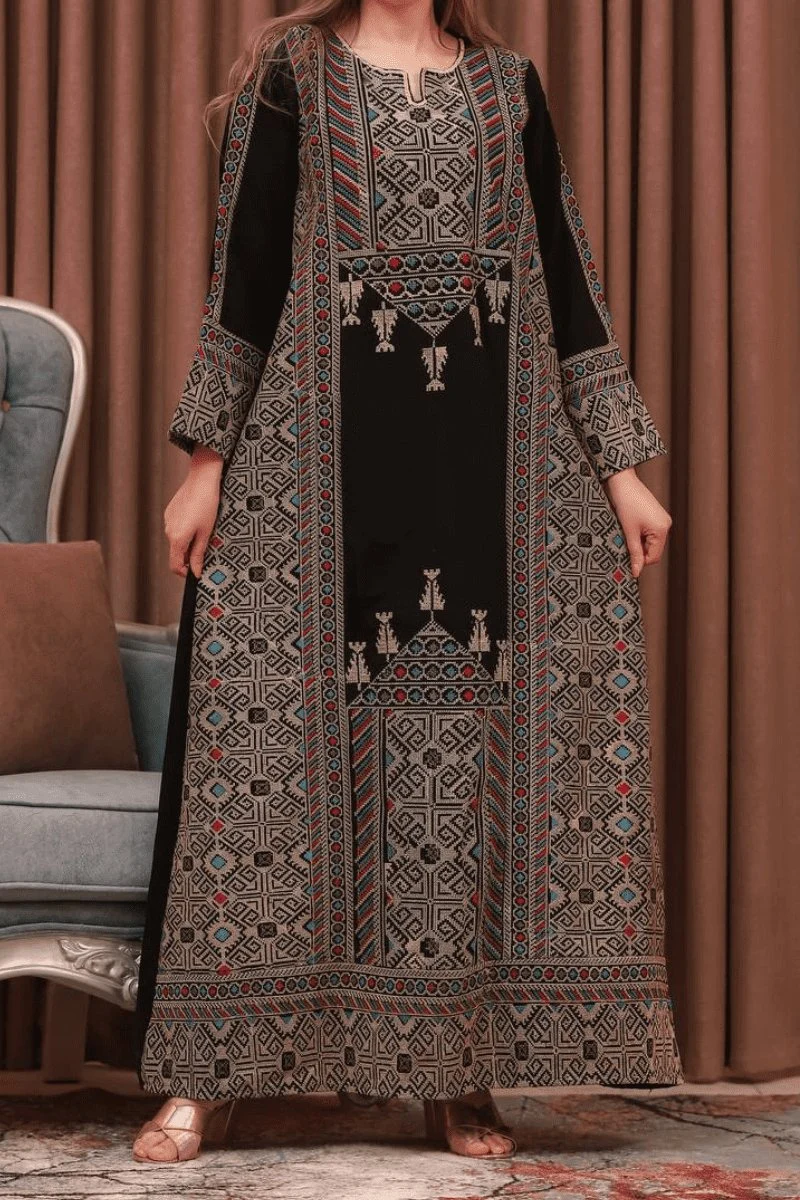 Roqaya Abaya - Crepe - Image 7