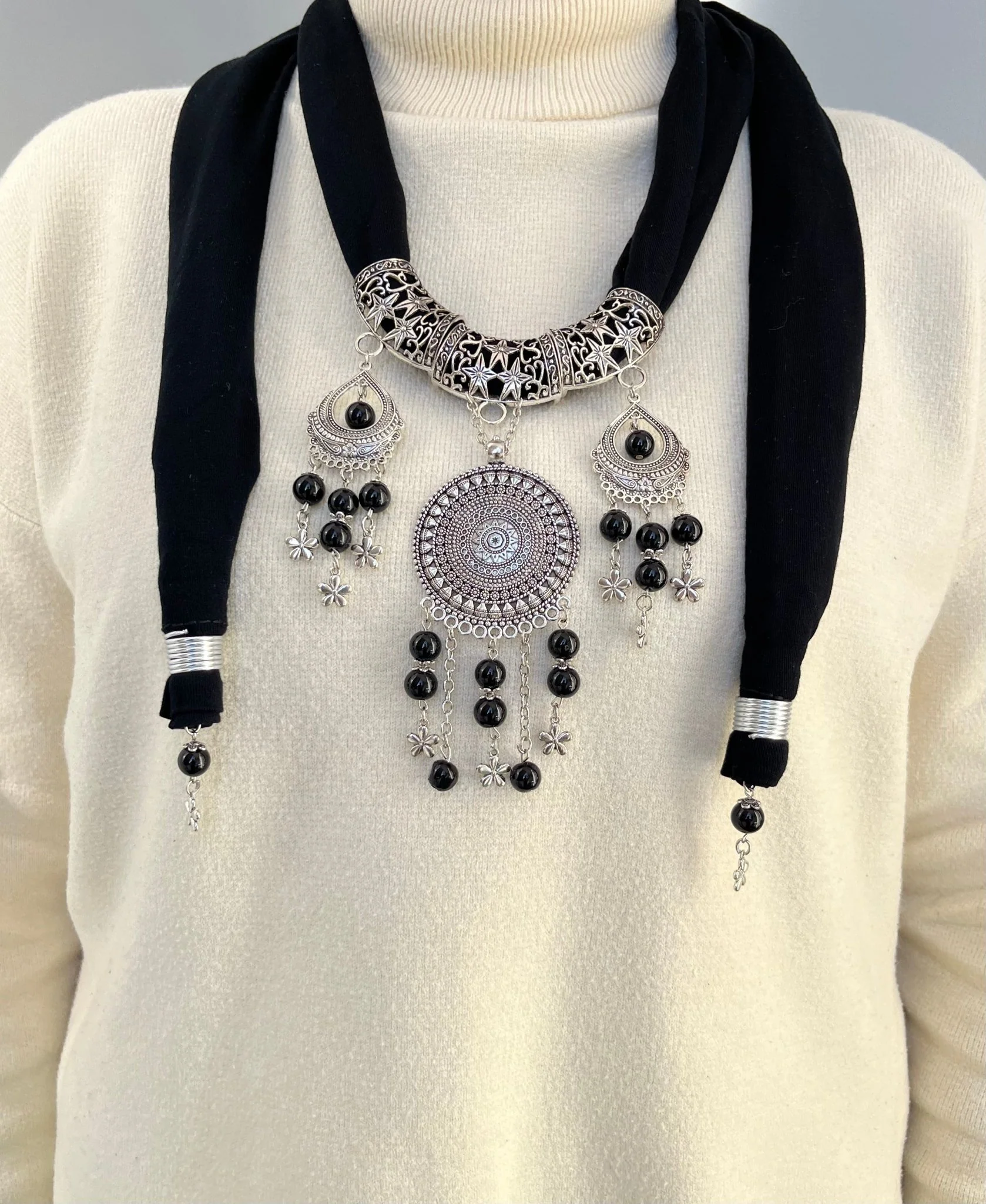 Rovan Necklace Scarf - Cotton