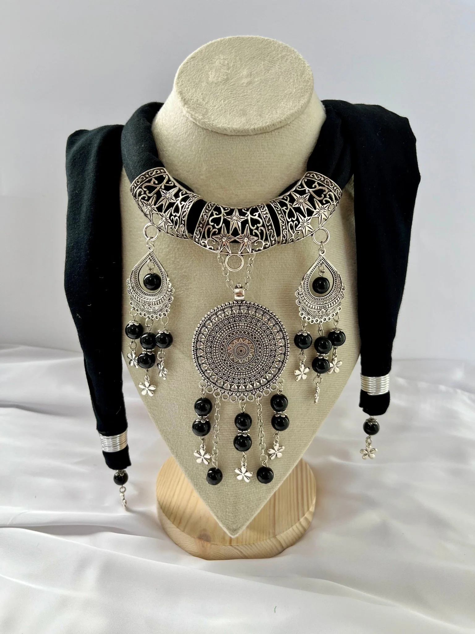Rovan Necklace Scarf - Cotton - Image 4