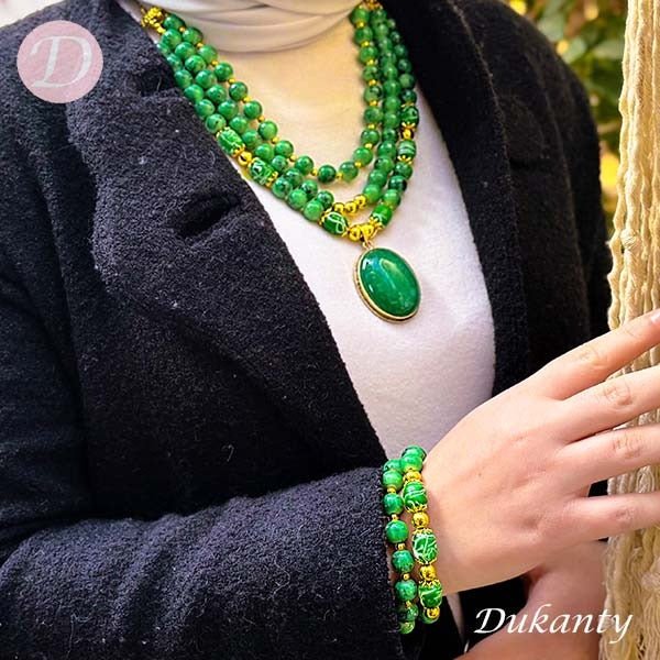 Royal Green Set - Agate Stone - Image 2