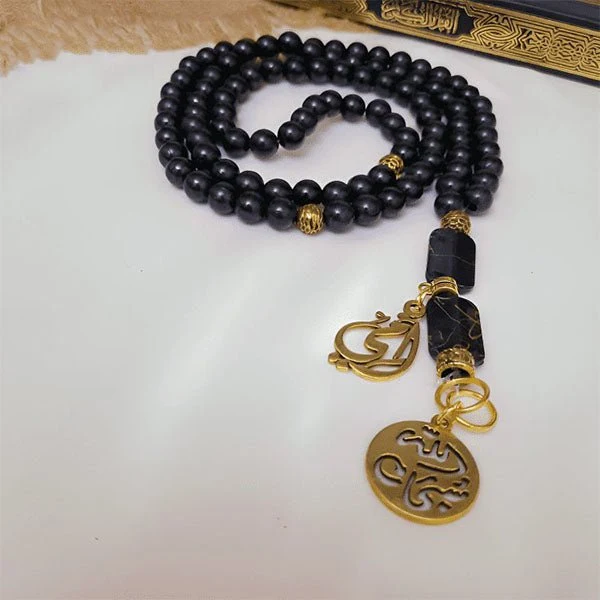 Safa Rosary - Agate and Acrylic